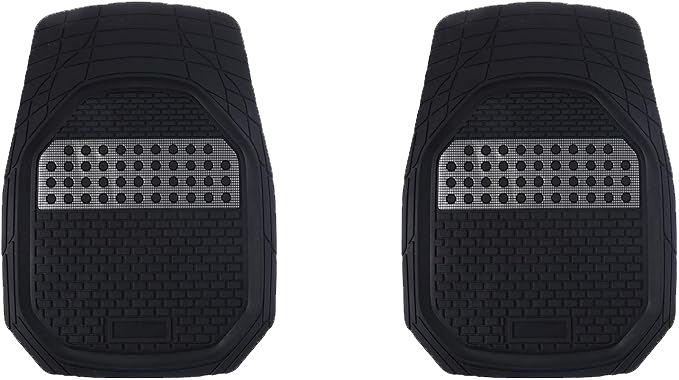 3D Car Mat 4pc Front & Rear Rubber Floor Mats for Cars,