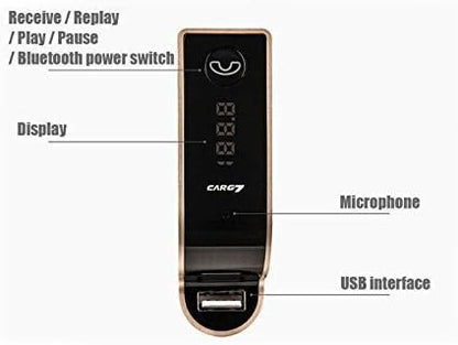 Pora's™ CARG7 Universal Wireless Bluetooth