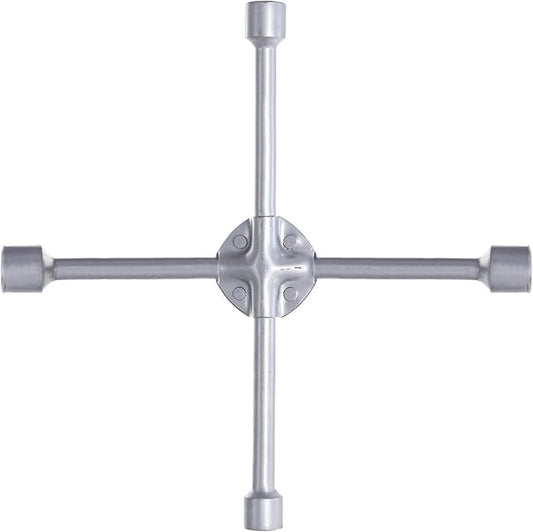 Generic Metric 4-way lug wrench for car