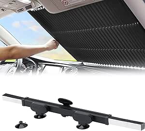 SEINECA Retractable Windshield Sun Shade for Car,