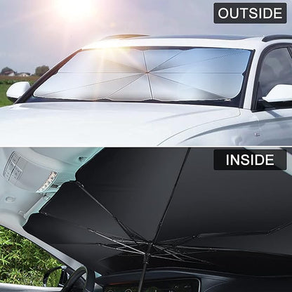 NC Car Windshield Sun Shade Foldable car Sun Umbrella,