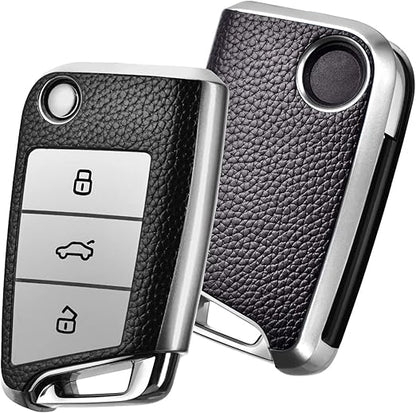 OATSBASF Car Key Case VW, VW Golf 7 Key Case,