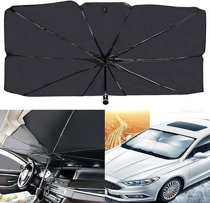 NC Car Windshield Sun Shade Foldable car Sun Umbrella,